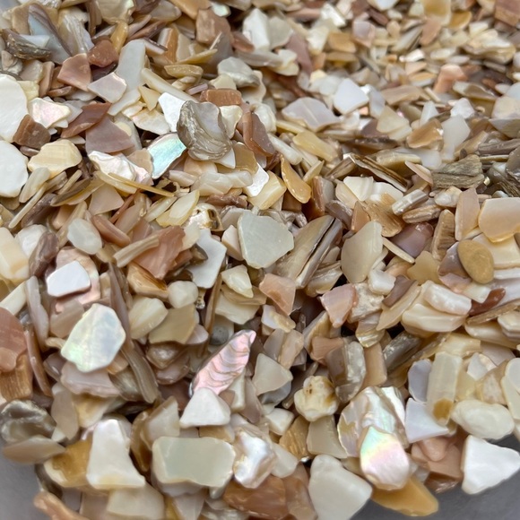 BULK Real Mother of Pearl & Abalone PCs crafting jewelry inlays beads mosaics… - Picture 16 of 16